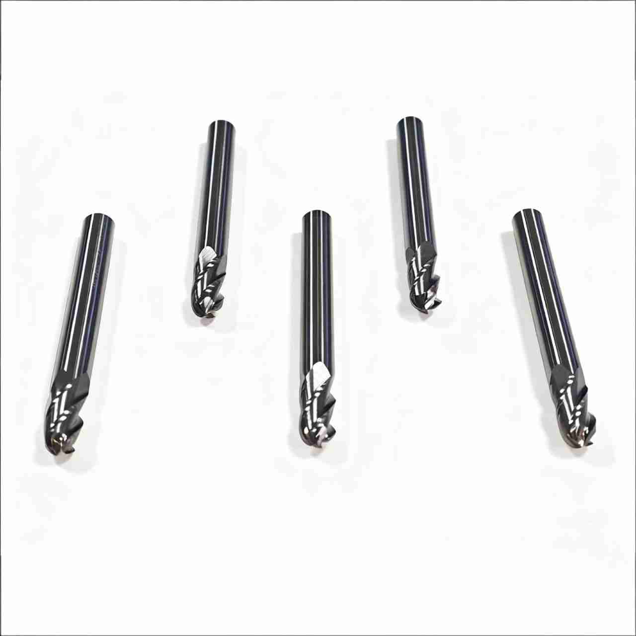 4-Flute Straight Shank Ball Nose End Mill