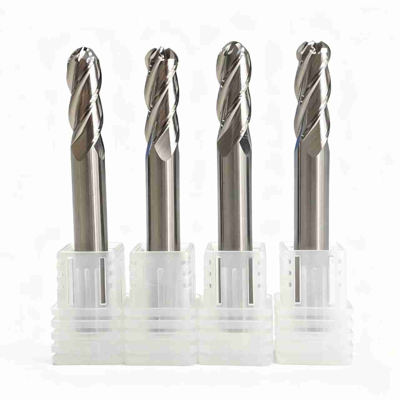 High-performance Four Blade Ball End Mill