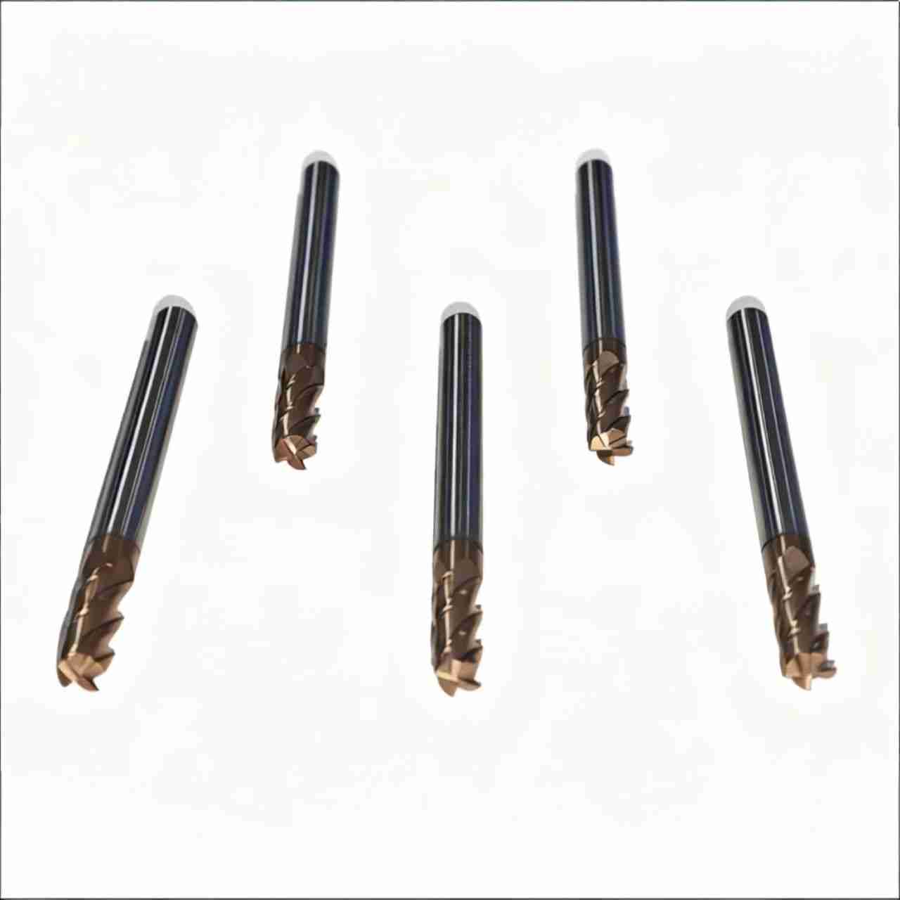 High-performance Long Shank arc End Mill