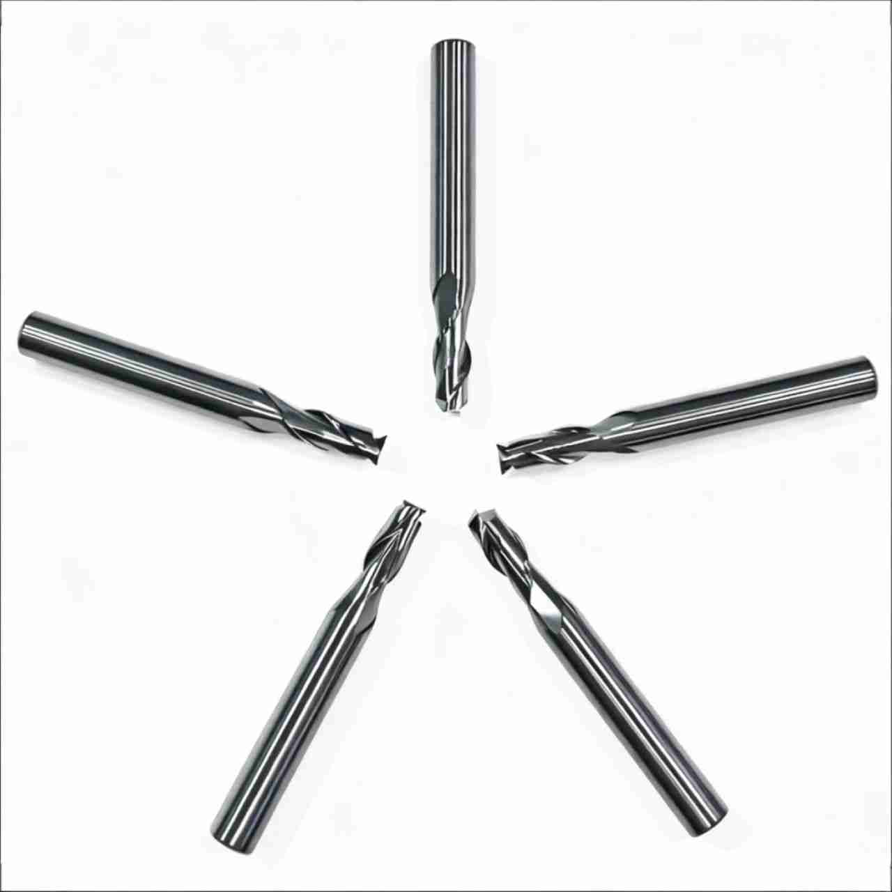 High-performance Two Blade Flat End Mill