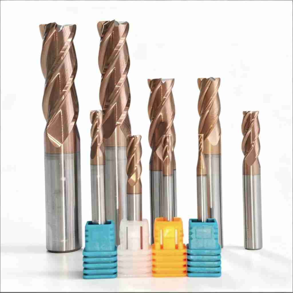 High-performance arc End Mill