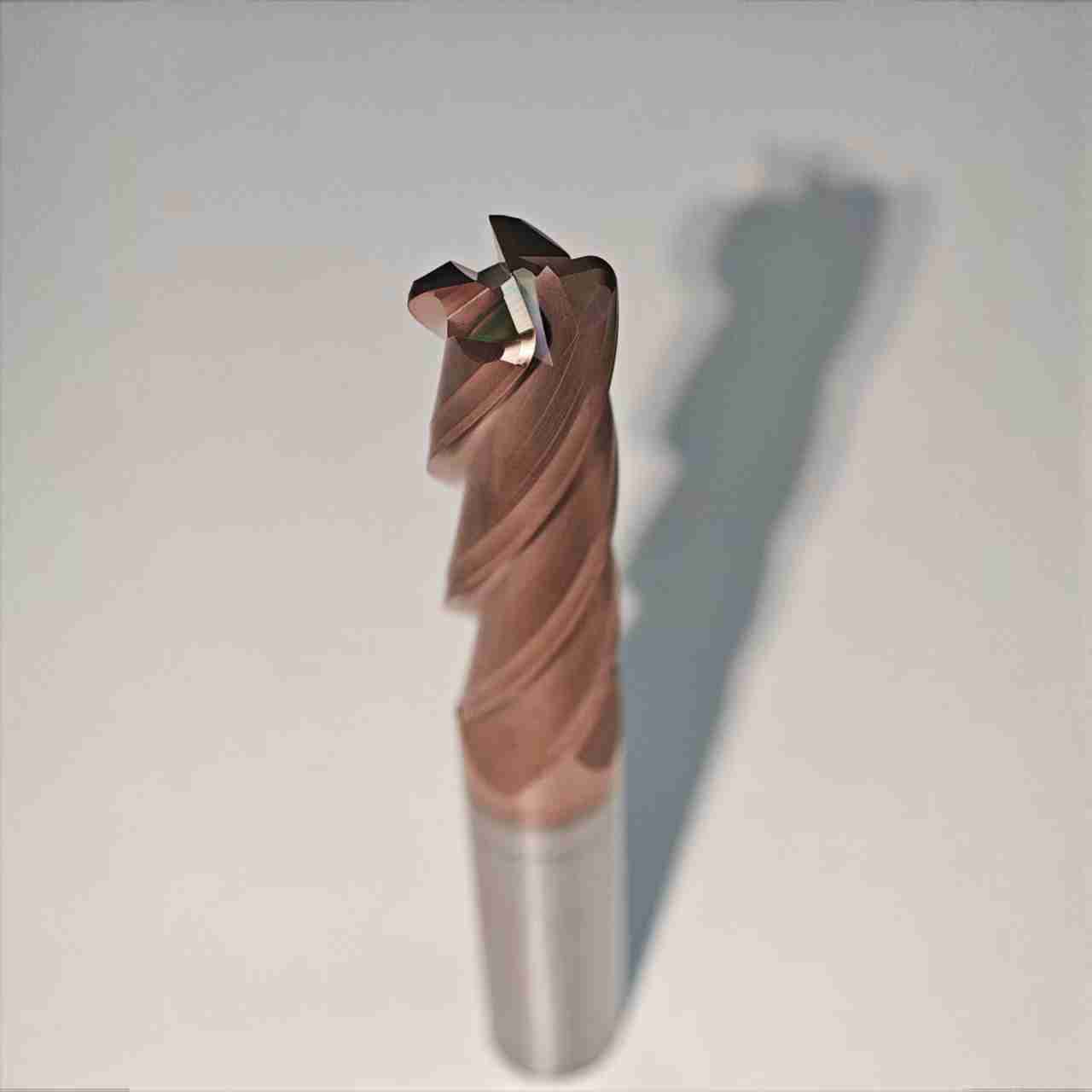 High-performance arc End Mill
