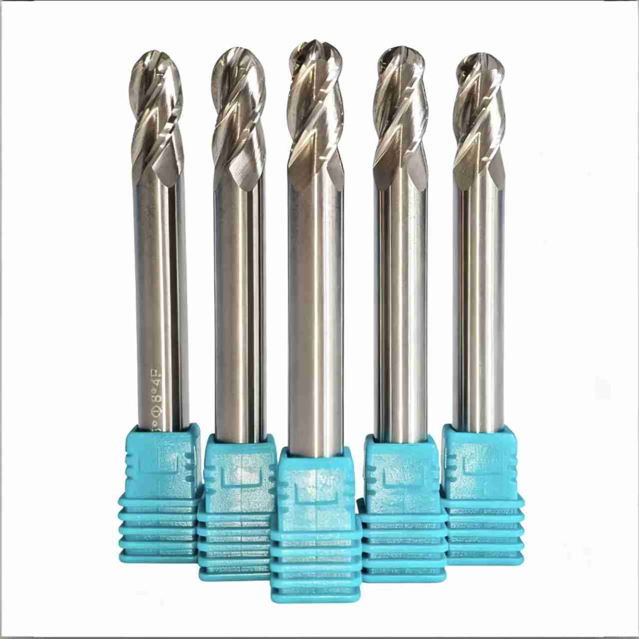 Ball Nose End Mills for HRC62 Hard Milling