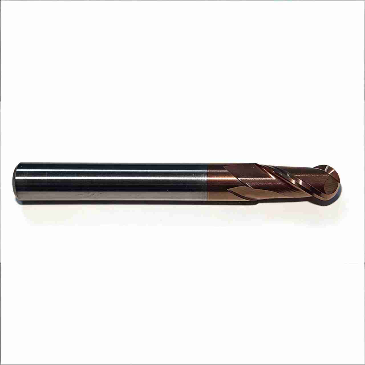 Hard Material Specific Two Blade Ball End Mill