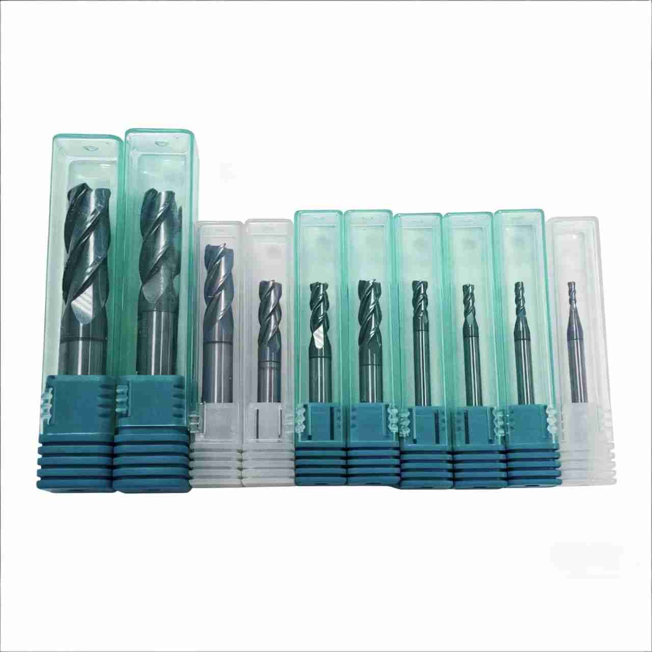 4 Flute Corner Radius End Mill